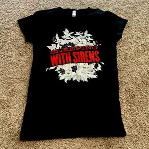 Sleeping with sirens band tee